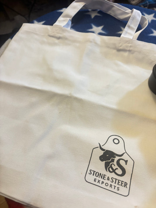 Stone & Steer Tote Bag